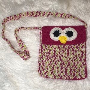 Beautiful Handmade Owl Purse